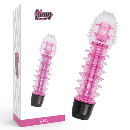 GLOSSY - AXEL VIBRATEUR ROSE GLOSSY