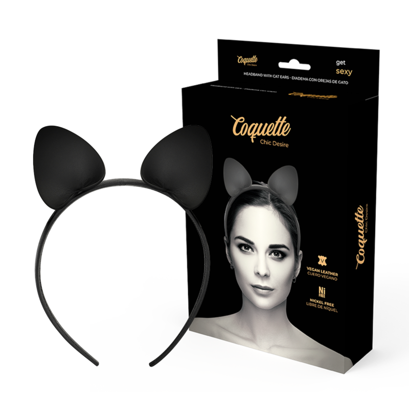 COQUETTE CHIC DESIRE - SERRE-TÊTE AVEC OREILLES DE CHAT COQUETTE ACCESSORIES