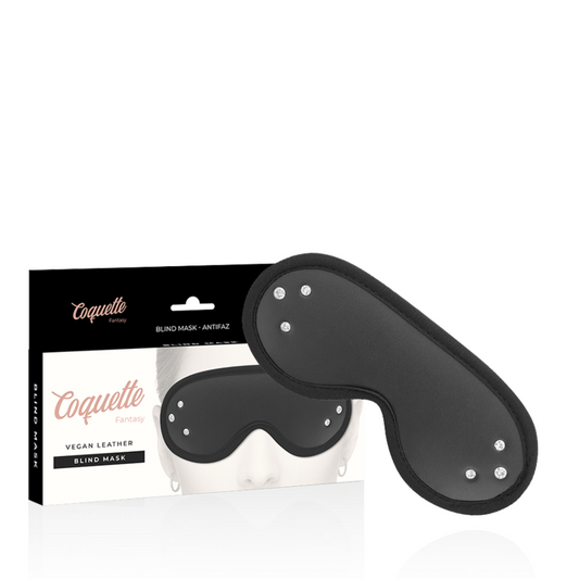 COQUETTE CHIC DESIRE - MASQUE FANTASY EN CUIR VÉGAN AVEC DOUBLURE EN NÉOPRÈNE COQUETTE FANTASY