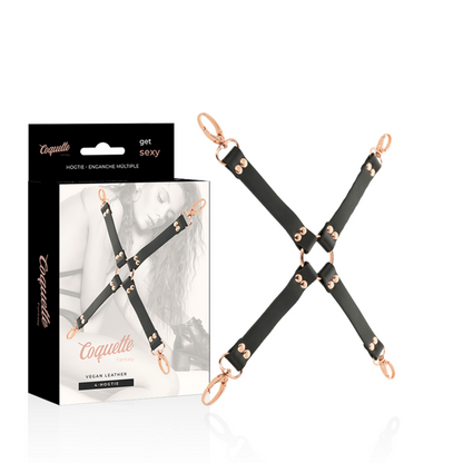 COQUETTE CHIC DESIRE - CRAVATE DE PORC FANTAISIE EN CUIR VÉGÉTAL COQUETTE FANTASY