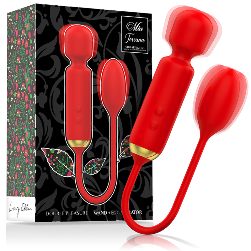 MIA - BAGUETTE DOUBLE PLAISIR TOSCANA + OEUF VIBRANT MIA