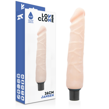 LOVECLONE - VIBRATEUR AUTOLUBRIFIANT JANSEN 26 CM -O- 4.2 CM LOVECLONE