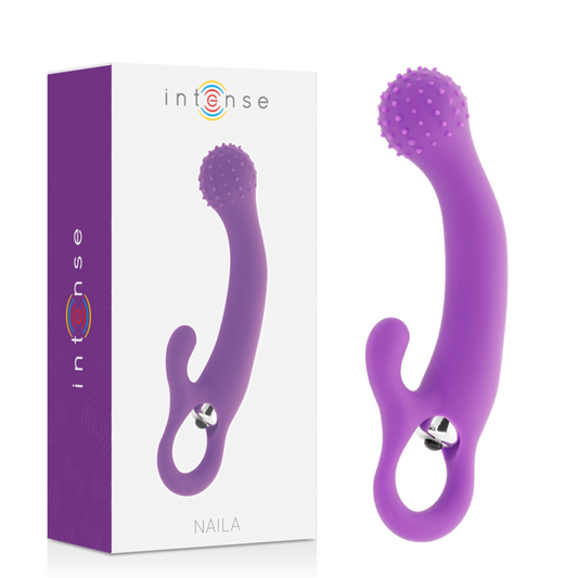 INTENSE - SILICONE VIBRANT NAILA LILAS INTENSE FUN TOYS