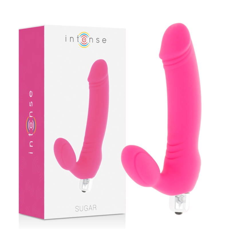 INTENSE - SUCRE SEPT VITESSES SILICONE FUSHIA INTENSE FUN TOYS