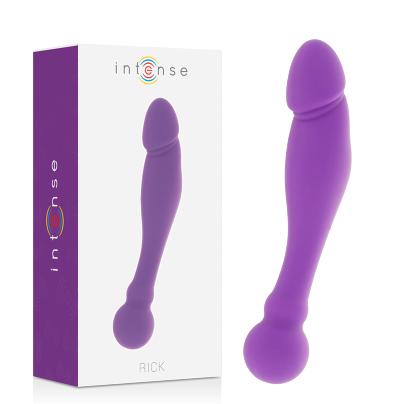 INTENSE - SILICONE RICK DUAL LILAS INTENSE FUN TOYS