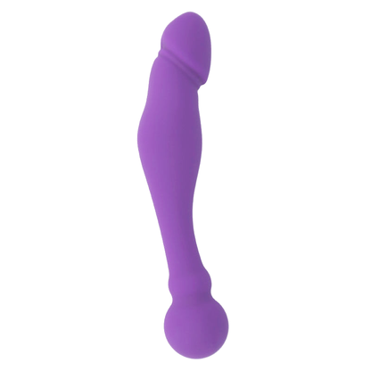 INTENSE - SILICONE RICK DUAL LILAS INTENSE FUN TOYS