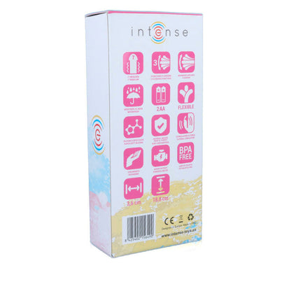 INTENSE - VIBRATEUR OSCILLANT SUSY SILICONE LAPIN ROSE INTENSE FUN TOYS