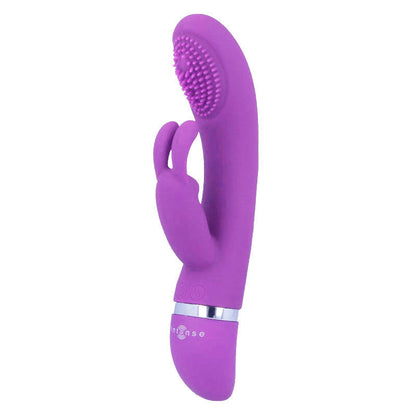 INTENSE - VIBRATEUR OSCILLANT SUSY SILICON RABBIT LILAS INTENSE FUN TOYS