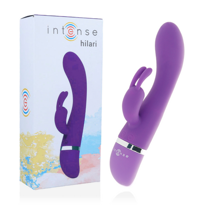INTENSE - VIBRATEUR HILARI LILAS SILICONE LUXE INTENSE FUN TOYS