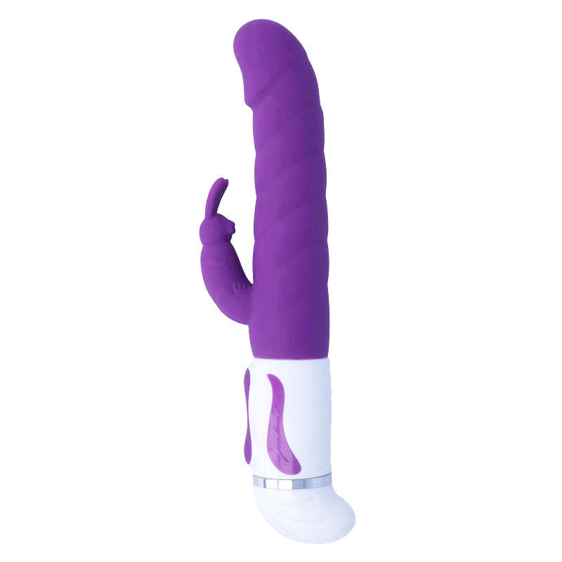 INTENSE - VIBRATEUR BOBBLE ROTATEUR SILICONE LILAS INTENSE FUN TOYS