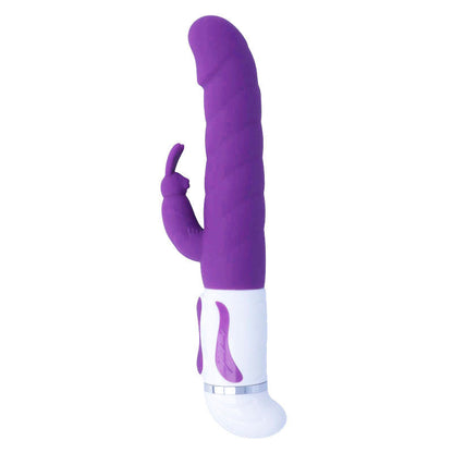 INTENSE - VIBRATEUR BOBBLE ROTATEUR SILICONE LILAS INTENSE FUN TOYS