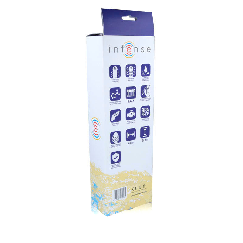 INTENSE - VIBRATEUR BOBBLE ROTATEUR SILICONE LILAS INTENSE FUN TOYS