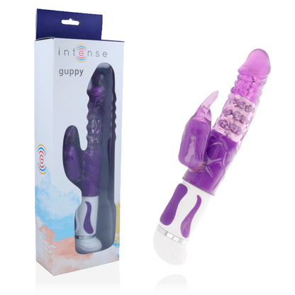 INTENSE - VIBRATEUR ROTATEUR GUPPY LILAS INTENSE FUN TOYS