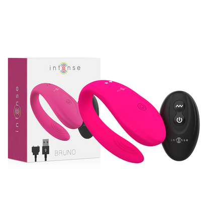 INTENSE - BRUNO PARTNER DOUBLE PLAISIR ROSE INTENSE COUPLES TOYS