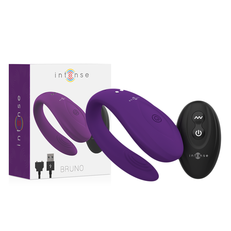 INTENSE - BRUNO PARTNER PLAISIR DOUBLE LILAS INTENSE COUPLES TOYS
