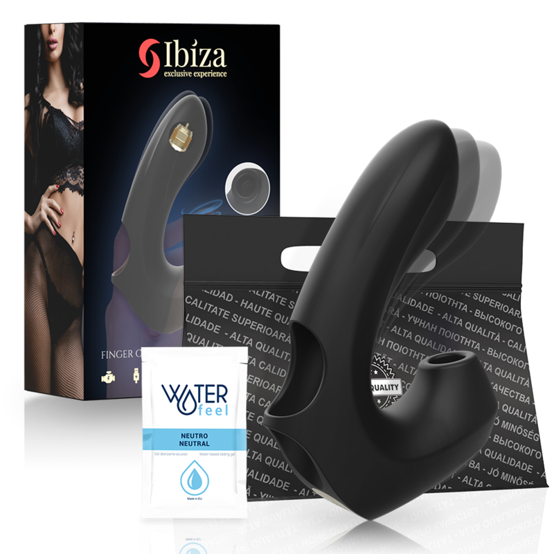 IBIZA - DÉ À COUPER VIBRANT ET À ASPIRATION DU CLITORIS PUISSANT IBIZA TECHNOLOGY