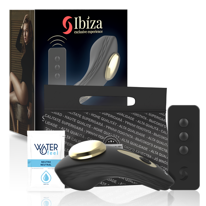 IBIZA - TÉLÉCOMMANDE VIBRATEUR PANTIE EN SILICONE IBIZA TECHNOLOGY