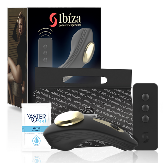 IBIZA - TÉLÉCOMMANDE VIBRATEUR PANTIE EN SILICONE IBIZA TECHNOLOGY