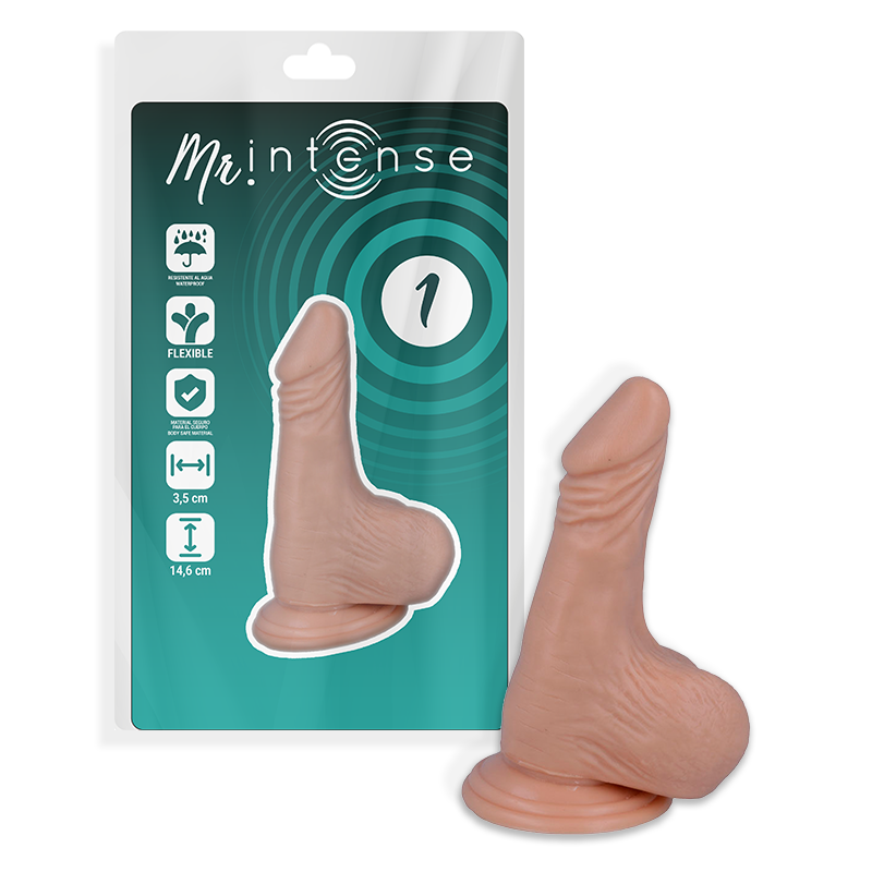 MR INTENSE - 1 PÉNIS RÉALISTE 14.6 CM -O- 3.5 CM MR. INTENSE