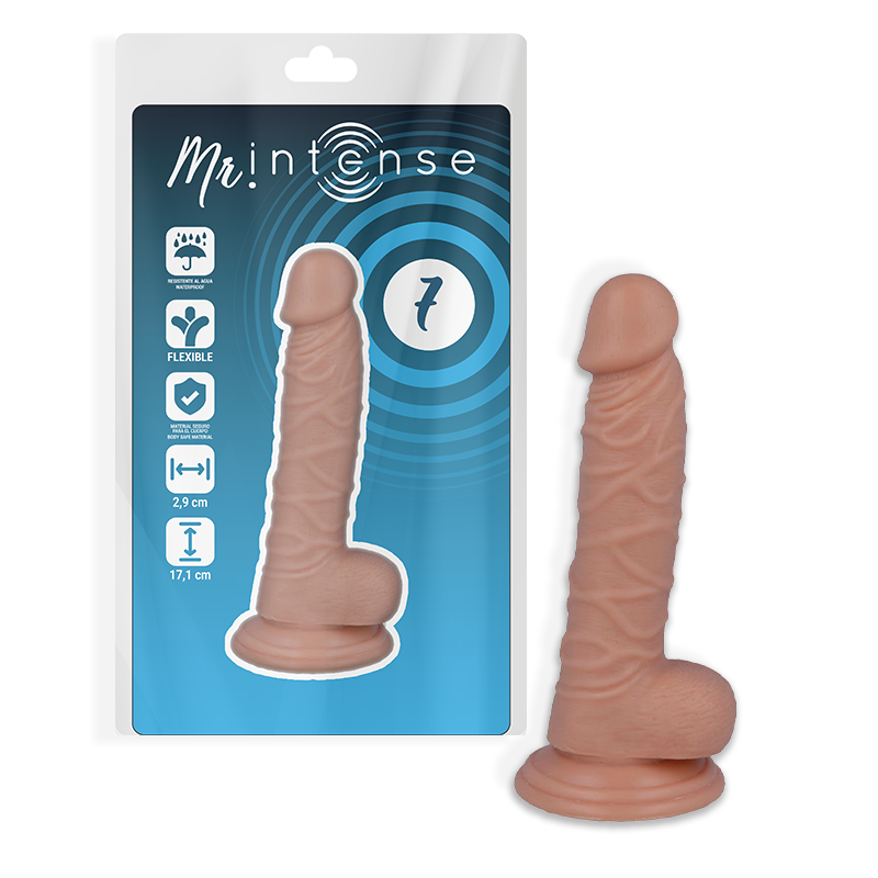 MR INTENSE - 7 PÉNIS RÉALISTE 17.1 CM -O- 2.9 CM MR. INTENSE