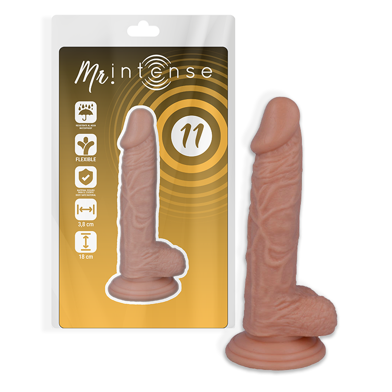 MR INTENSE - 11 PÉNIS RÉALISTE 18 CM -O- 3.8 CM MR. INTENSE