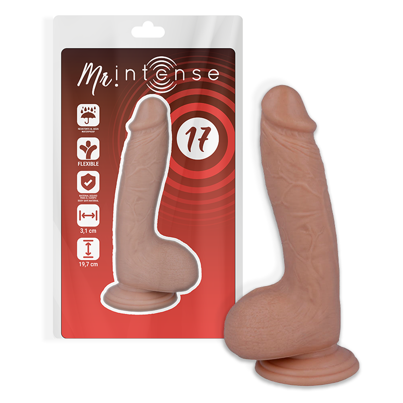 MR INTENSE - 17 PÉNIS RÉALISTE 19.7 CM -O- 4.1 CM MR. INTENSE