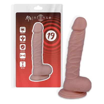 MR INTENSE - 19 PÉNIS RÉALISTE 20 CM -O- 3.1 CM MR. INTENSE