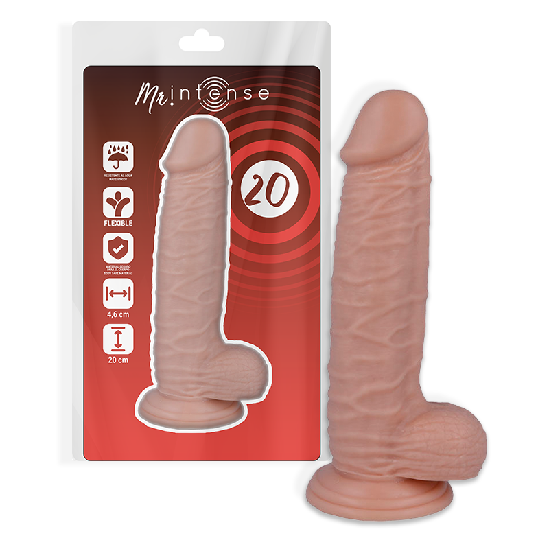 MR INTENSE - 20 PÉNIS RÉALISTE 20 CM -O- 4.6 CM MR. INTENSE
