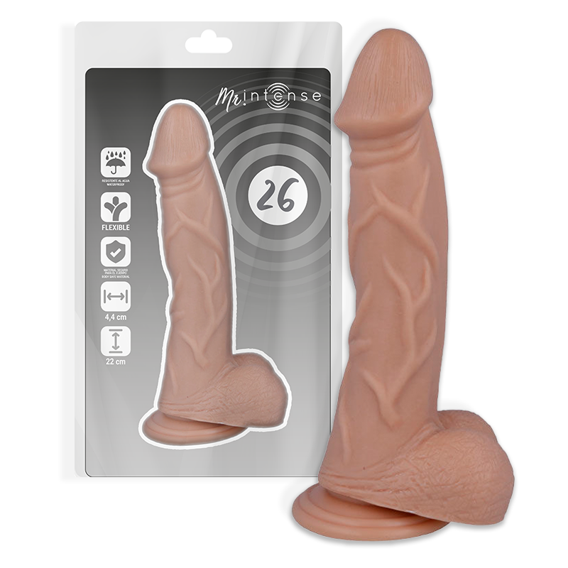 MR INTENSE - 26 PÉNIS RÉALISTE 22 CM -O- 4.4 CM MR. INTENSE