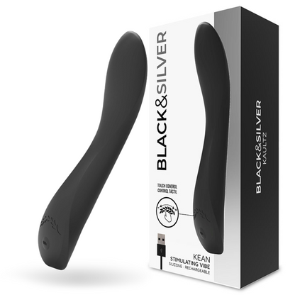 BLACK&SILVER - COMMANDE TACTILE DU VIBRATEUR KEAN BLACK&SILVER