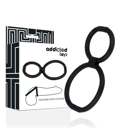ADDICTED TOYS - ANNEAUX RÉGLABLES POUR PÉNIS ADDICTED TOYS
