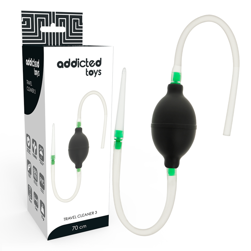 ADDICTED TOYS - ENSEMBLE DE LAVAGE NOIR ADDICTED TOYS
