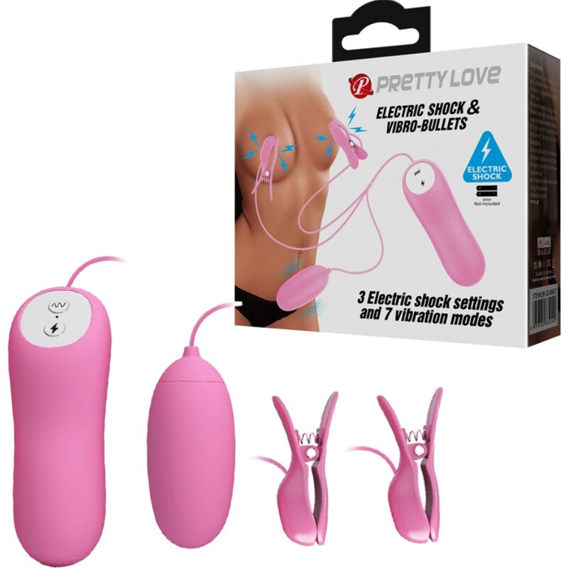 PRETTY LOVE - PINCE  ÉPILER AVEC VIBRATION ET ÉLECTROCHOC ROSE PRETTY LOVE