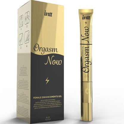 INTT LUBRICANTS - GEL STIMULANT VAGIN INTENSE AVEC APPLICATEUR VIBRATEUR INTT LUBRICANTS