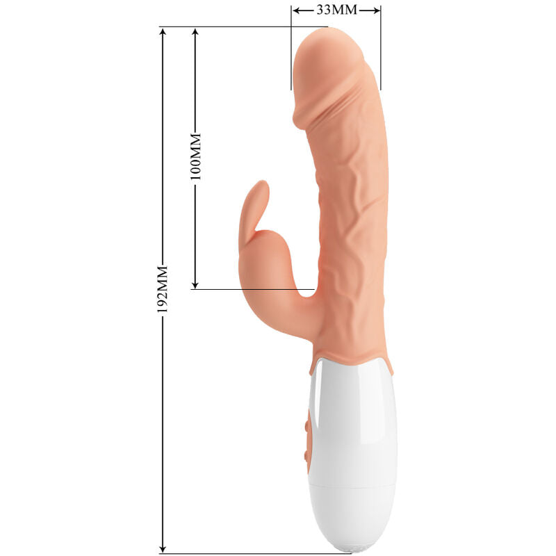 PRETTY LOVE - VIBRATEUR LAPIN DE PQUES AVEC STIMULATEUR PRETTY LOVE
