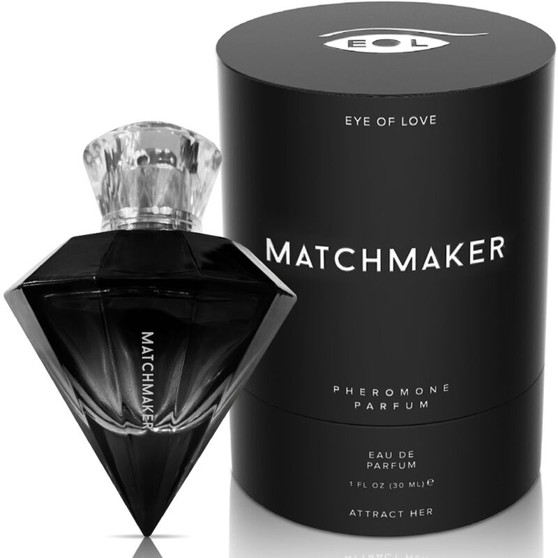 EYE OF LOVE - PARFUM AUX PHÉROMONES MATCHMAKER BLACK DIAMOND ATTRACT HER 30 ML EYE OF LOVE