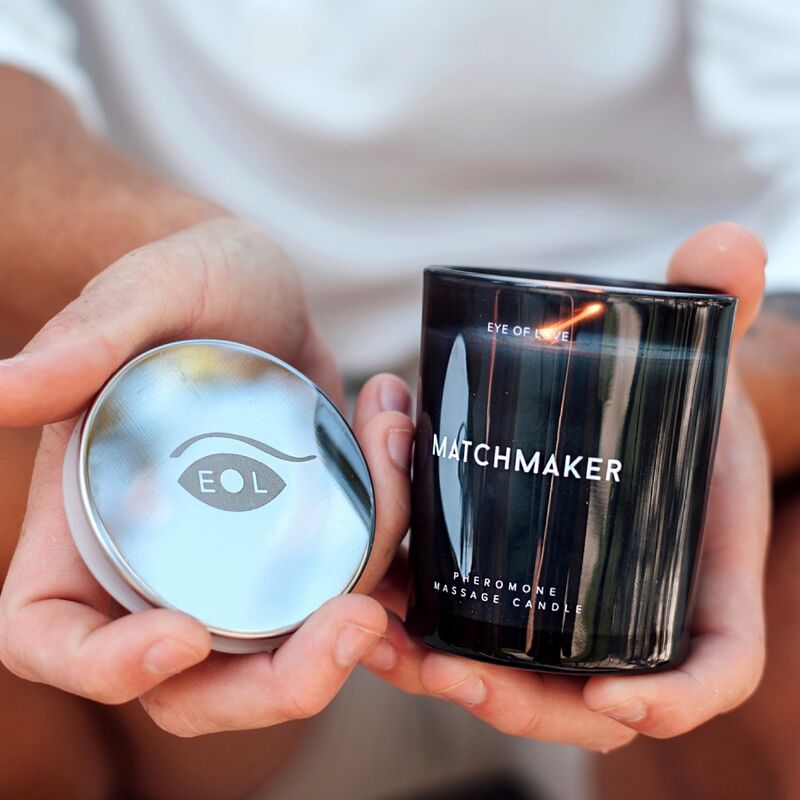 EYE OF LOVE - MATCHMAKER BOUGIE DE MASSAGE DIAMANT NOIR LATTIRER 150 ML EYE OF LOVE