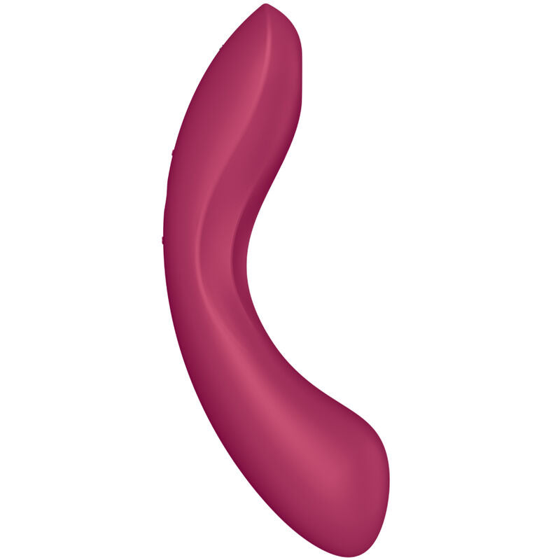 SATISFYER - CURVE TRINITY 1 AIR PULSE VIBRATION ROUGE SATISFYER AIR PULSE