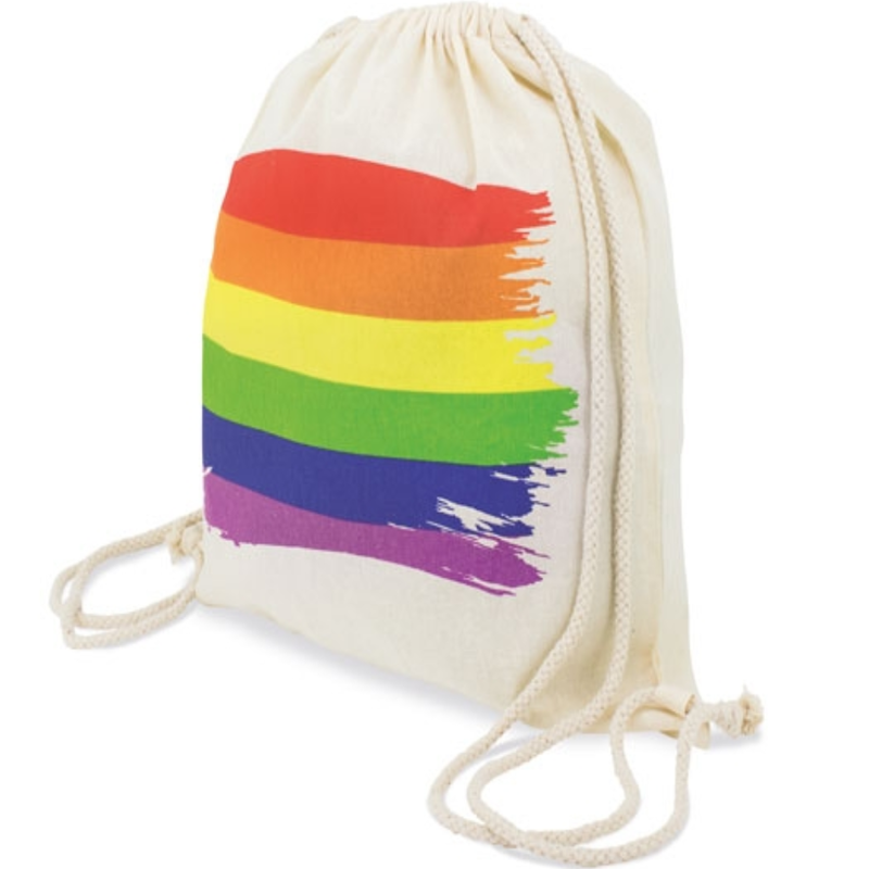 PRIDE - SAC  DOS DRAPEAU LGBT EN COTON PRIDE