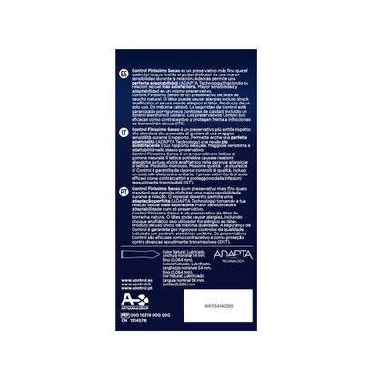 CONTROL - ADAPTA CONDOMS 24 UNITS CONTROL CONDOMS