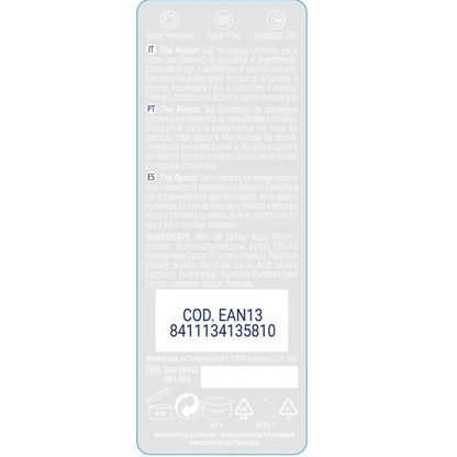 CONTROL - 2 EN 1 MASSAGE & PLAISIR THAI PASSION 200 ML CONTROL LUBES