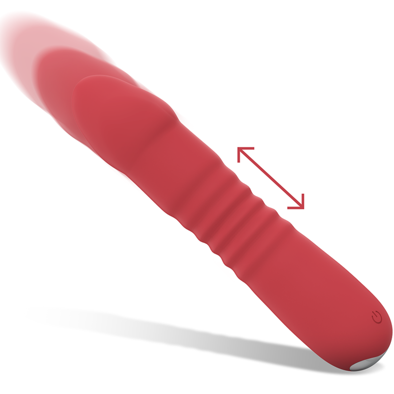 INTENSE - JUNI UP & DOWN 10 VIBRATIONS ROUGES INTENSE FUN TOYS