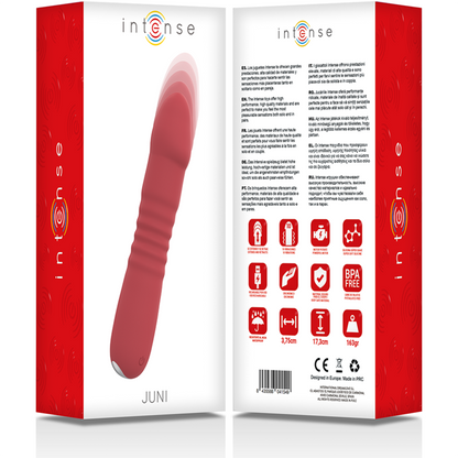 INTENSE - JUNI UP & DOWN 10 VIBRATIONS ROUGES INTENSE FUN TOYS