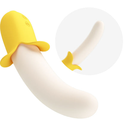 PRETTY LOVE - BANANA GEEK SUPER POWER 7 VIBRATIONS UP&DOWN SILICONE NOIR PRETTY LOVE