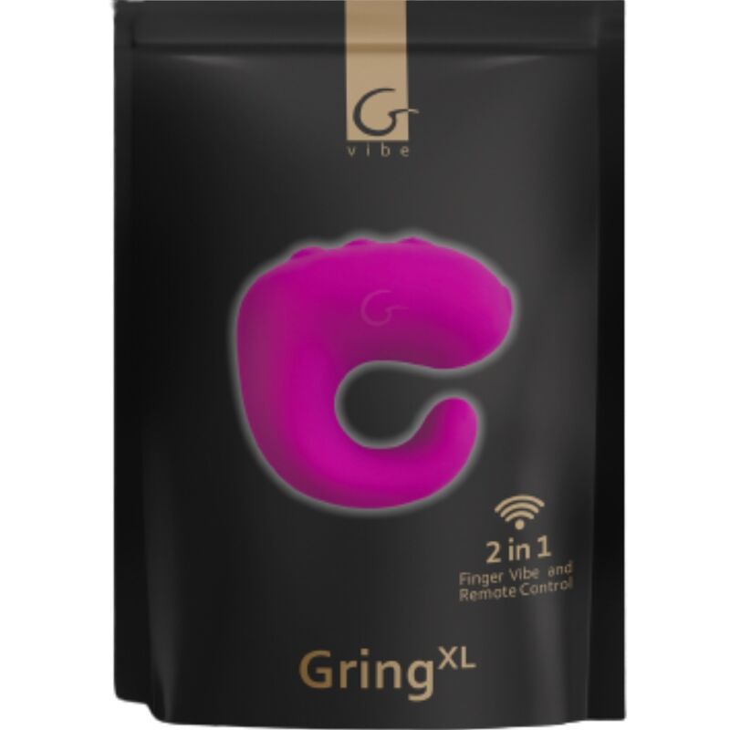G-VIBE - FUN TOYS GRING VIBRATEUR ANNEAU XL FRAMBOISE DOUCE G-VIBE