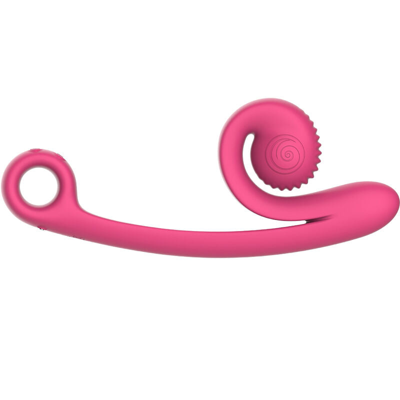 SNAIL VIBE - VIBRATEUR COURBE ROSE SNAIL VIBE