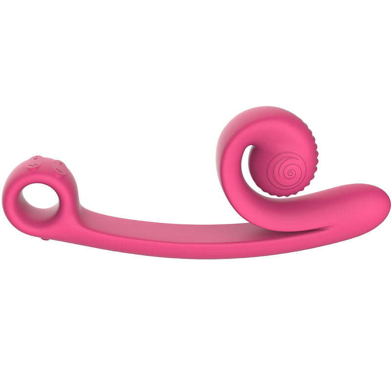 SNAIL VIBE - VIBRATEUR COURBE ROSE SNAIL VIBE