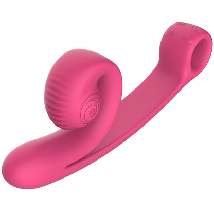 SNAIL VIBE - VIBRATEUR COURBE ROSE SNAIL VIBE