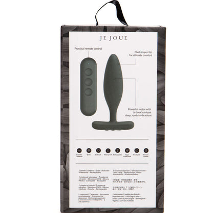 JE JOUE - VIBRATEUR VESTA PLUG ANAL NOIR JE JOUE