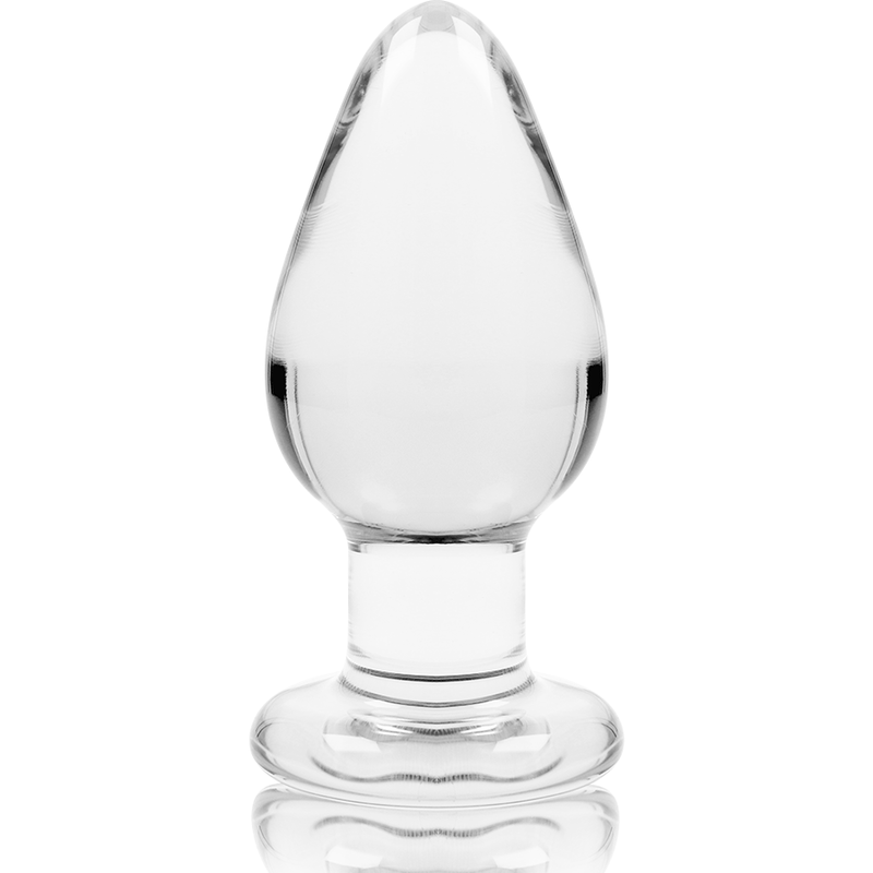 NEBULA SERIES BY IBIZA - PLUG ANAL MODÈLE 3 VERRE BOROSILICATE TRANSPARENT 11 CM -O- 5 CM NEBULA SERIES BY IBIZA
